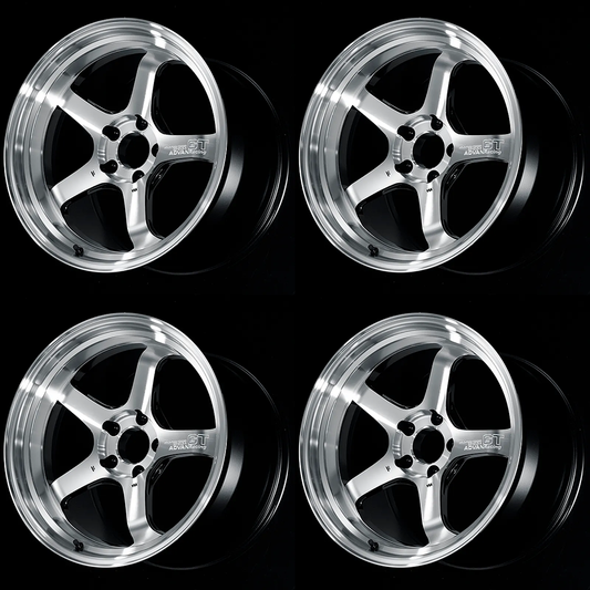 (set of 4) Advan GT Beyond-R Machining/Diamond Cutting | 18x9.5" +45mm | 5x120mm Wheel