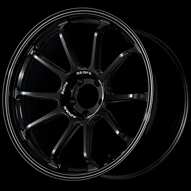 Advan RZ-DF2 Racing Titanium Black | 19x9.5" +29mm | 5x114.3mm Wheel