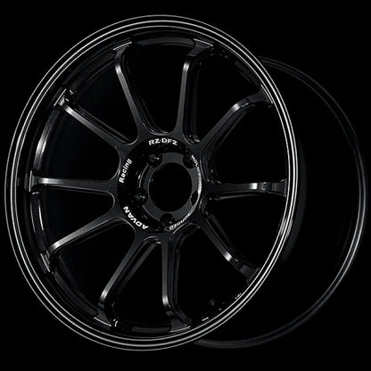 Advan RZ-DF2 Racing Titanium Black | 19x9.5" +29mm | 5x114.3mm Wheel