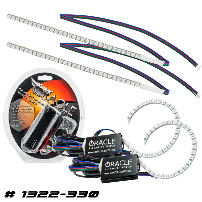 ORACLE 11-19 Ford Focus F&R D&S Halo Kit | Focus (1322-330)