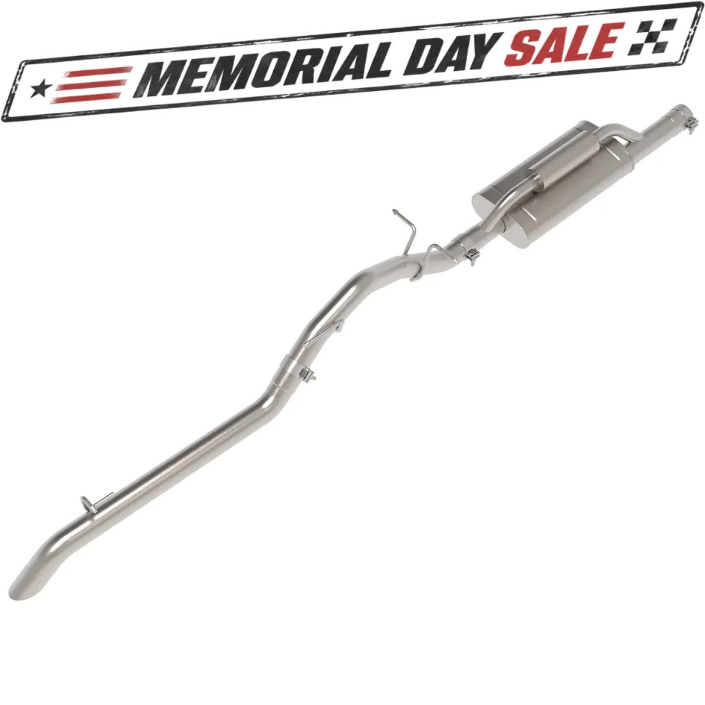 aFe 2.5in SS Cat-Back Exhaust | Ford Ranger L4-2.3L (24+) (49-33149)