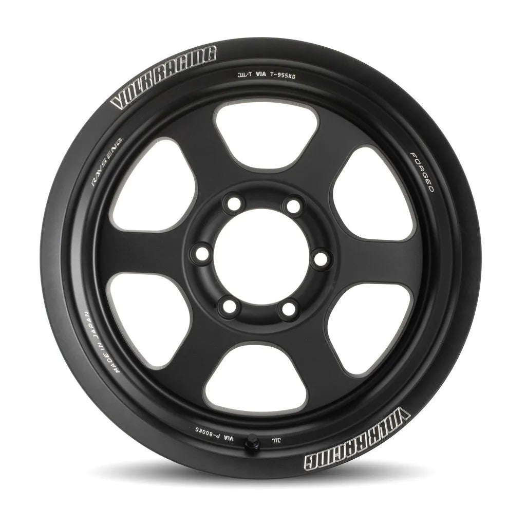 Volk Racing TE37XT M-Spec 16x8.5 -10, 6x139.7 Flat Black (SET)