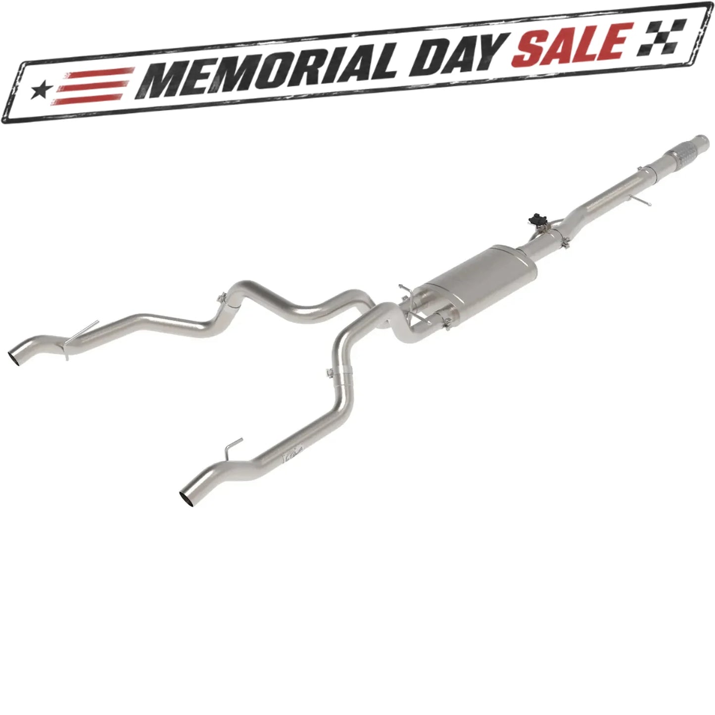 aFe Gemini XV 3in to Dual 3in 304 SS Cat-Back Exhaust | Chevy Silverado 1500 (19-22) (49-34140)