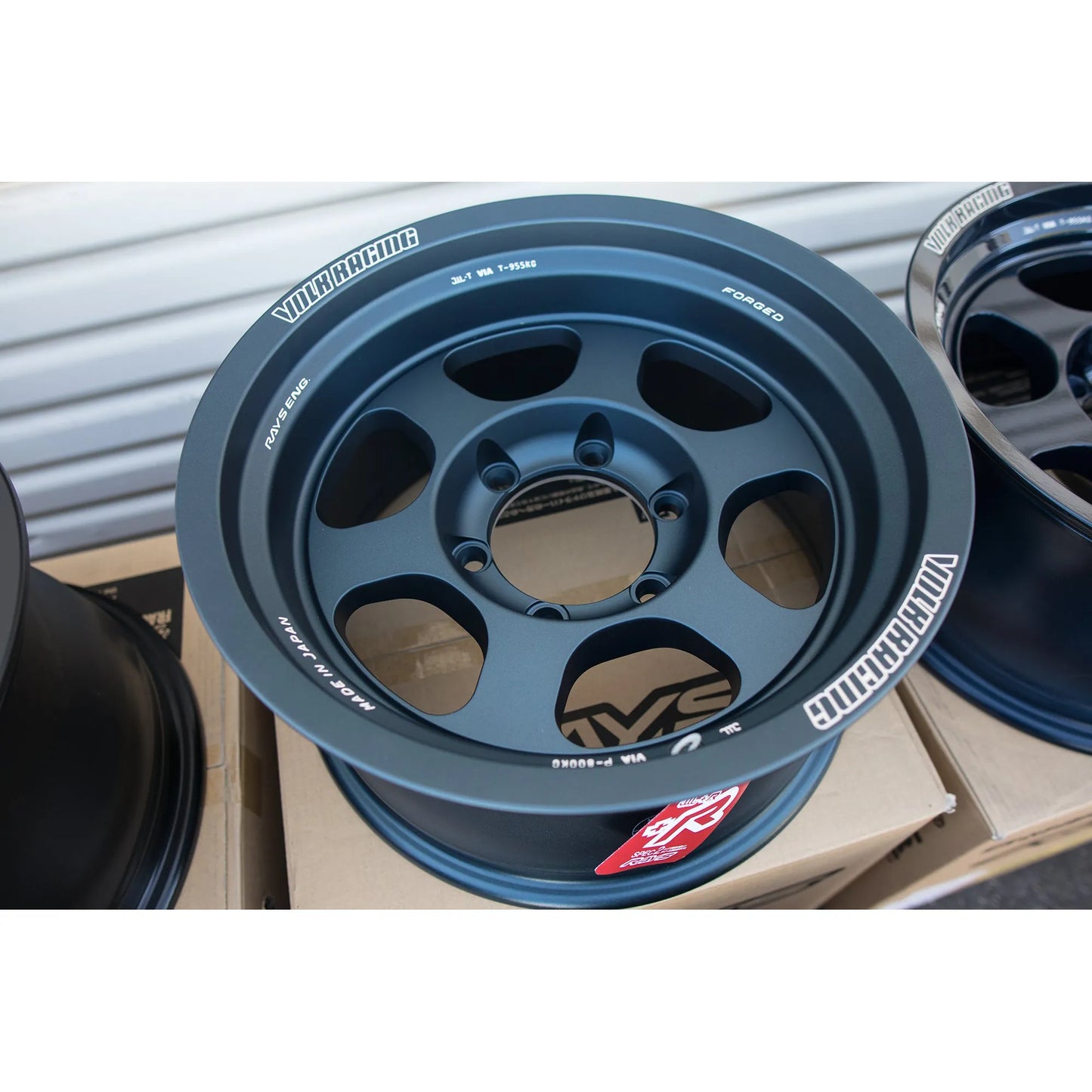 Volk Racing TE37XT M-Spec 16x8.5 -10, 6x139.7 Matte Blue Gunmetal (SET)