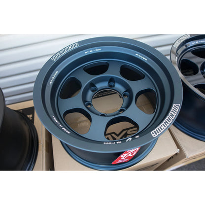 Volk Racing TE37XT M-Spec 16x8.5 -10, 6x139.7 Matte Blue Gunmetal (SET)
