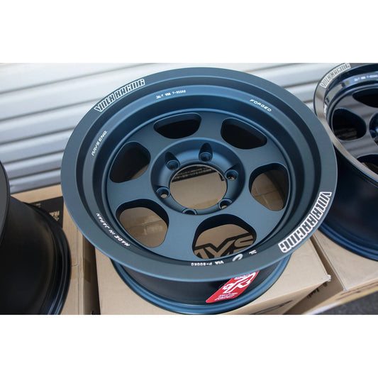 Volk Racing TE37XT M-Spec 16x8.5 -10, 6x139.7 Matte Blue Gunmetal (SET)