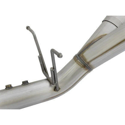 aFe ATLAS 4in DPF-Back Alum Steel Exhaust | GM Duramax 6.6L (49-04086-P)