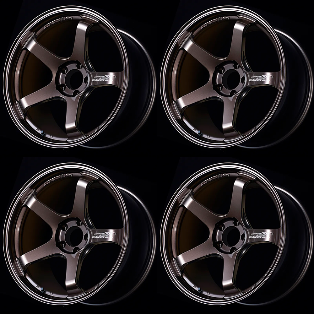 (set of 4) Advan GT Beyond Racing Copper Bronze | 20x12" +20mm | 5x114.3mm Wheel