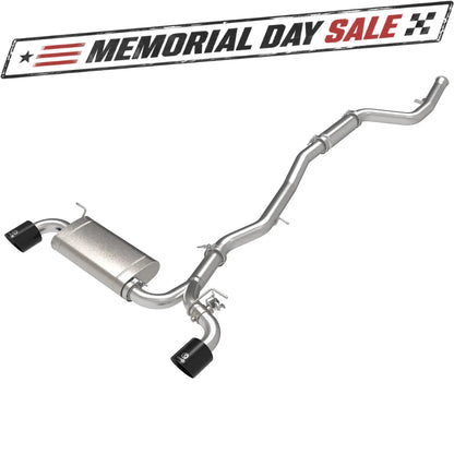 aFe Takeda 3in to 2.5in SS Cat-Back Exhaust | Toyota Supra 21-24 (49-36050-P)