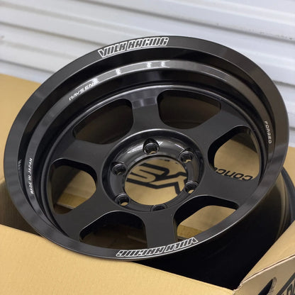 Volk Racing TE37XT M-Spec 17x8.5 -10 6x139.7 Diamond Black (SET)