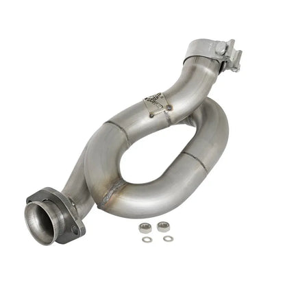 aFe Twisted Steel Loop Relocation Pipe | Jeep Wrangler JK 07-18 (48-48021)