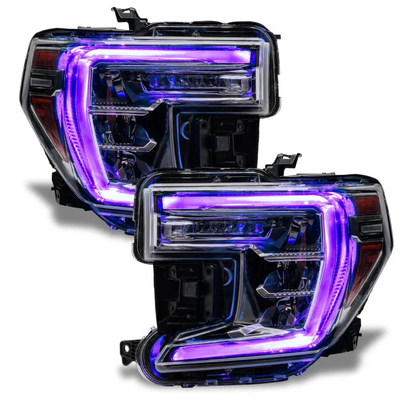 ORACLE 14-19 GMC Sierra 1500/3500 RGB+W Headlight DRL Kit | Sierra (1287-334)
