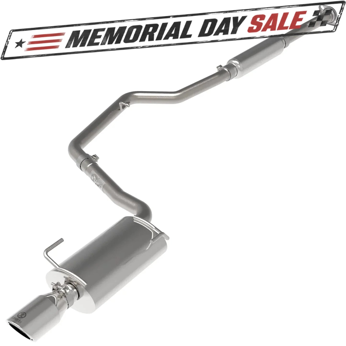 aFe Takeda 2-1/4in SS Cat-Back w/ Polished Tip | Subaru Impreza 2.0L (12-16) (49-36052-P)