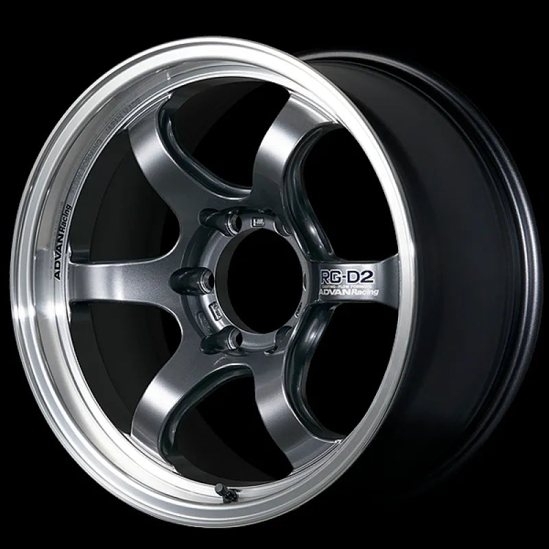 Advan RG-D2 for Truck Machining/Racing Gunmetallic | 17x8" +20mm | 6x139.7mm Wheel
