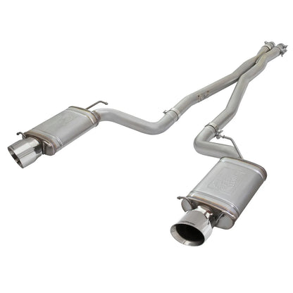 aFe MACH Force-Xp 3in SS Cat-Back Dual Exhaust | Cadillac CTS-V (09-15) (49-34063-P)