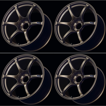 (set of 4) Advan GT Beyond Racing Copper Bronze | 18x9.5" +45mm | 5x114.3mm Wheel
