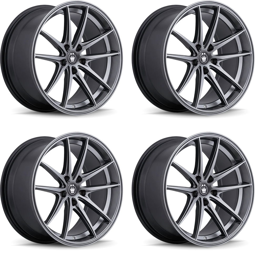 (set of 4) Konig Oversteer Opal | 16x7.5" +45mm | 5x112mm Wheels