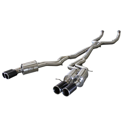aFe 3in SS Cat-Back Exhaust w/ Carbon Tips | BMW M5 (F10) V8 (12-13) (49-36317-C)