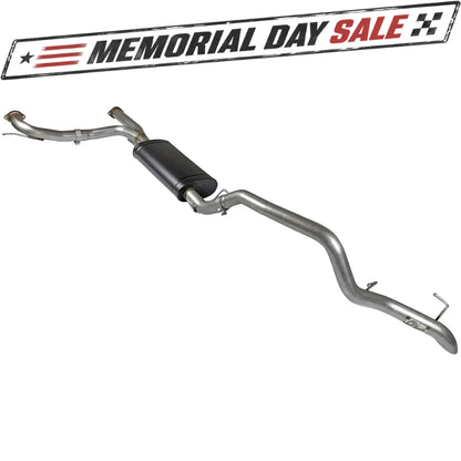 aFe 3in SS Hi-Tuck Cat-Back Exhaust Nissan Patrol Y62 (10-17) (49-36120)