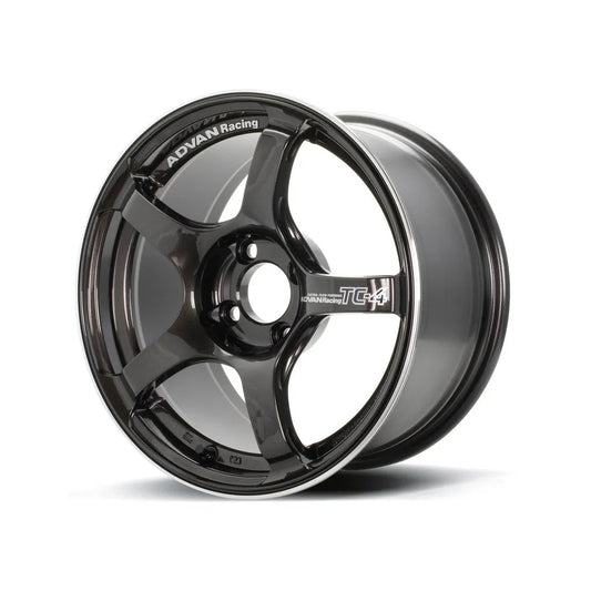 Advan TC4 15x8 +35 4x100 Gunmetallic & Ring (SET)
