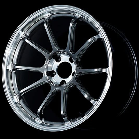 Advan RZ-DF2 Diamond Cut/Hyper Platinum Black | 19x10.5" +32mm | 5x120mm Wheel