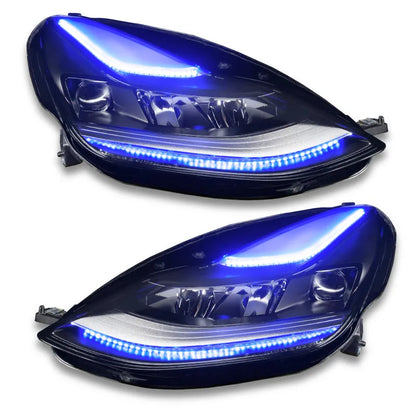 ORACLE 21+ Tesla Model 3 Dynamic ColorSHIFT Headlight Kit | Model 3 (1473-332)