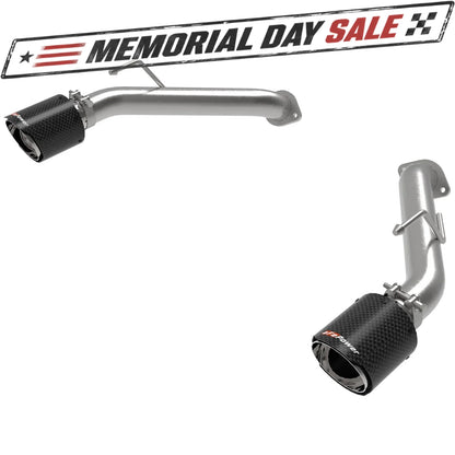 aFe Takeda 2.5in SS Axle-Back Exhaust | Nissan Z (23) (49-36137-P)