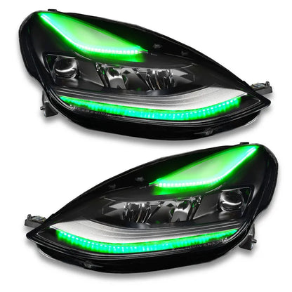 ORACLE 21+ Tesla Model 3 Dynamic ColorSHIFT Headlight Kit | Model 3 (1473-332)