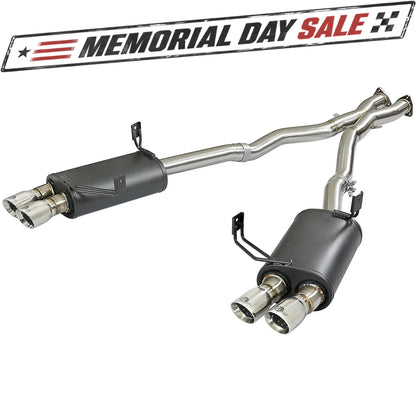 aFe MACH Force-Xp 2.5in SS Cat-Back BMW Z4 M Coupe/Roadster (05-08) (49-36339-P)