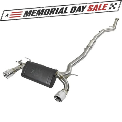 aFe MACH Force-Xp 3in SS Cat-Back Exhaust | BMW 335i (12-15) (F30) (49-36340-P)
