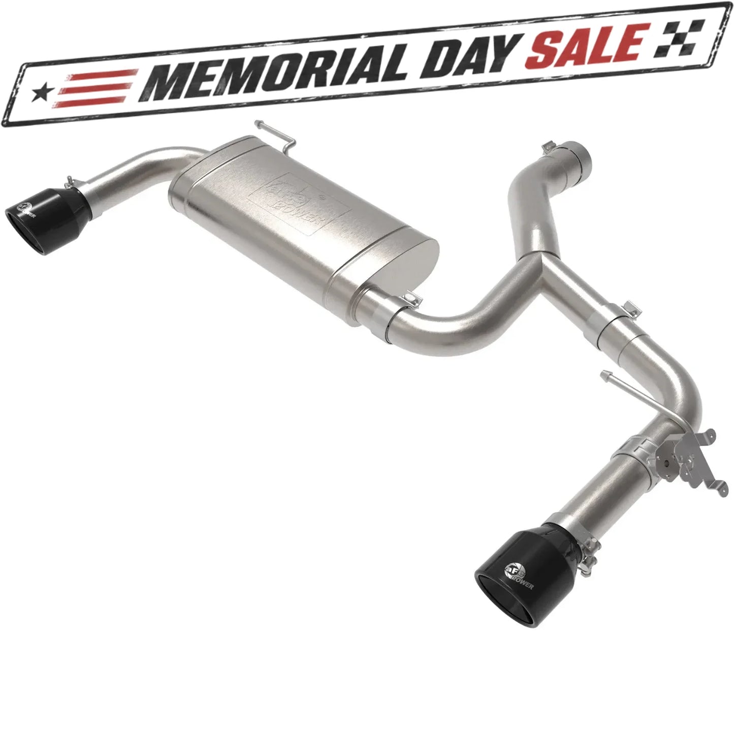 aFe MACH Force-Xp 3-2.1/2in SS Axle-Back Exhaust | BMW X1 (15-21) (49-36349-B)