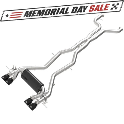 aFe MACH Force-Xp 3-2-1/2 IN SS Cat-Back Exhaust | BMW M2 G87 (23-25) (49-36353-B)
