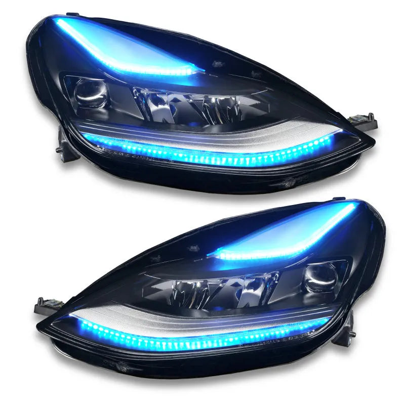 ORACLE 21+ Tesla Model 3 Dynamic ColorSHIFT Headlight Kit | Model 3 (1473-332)