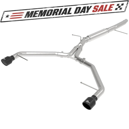 aFe Mach Force-XP 3in to 2.5in SS Axle-Back Exhaust | Audi A4 (17-19) (49-36419-B)