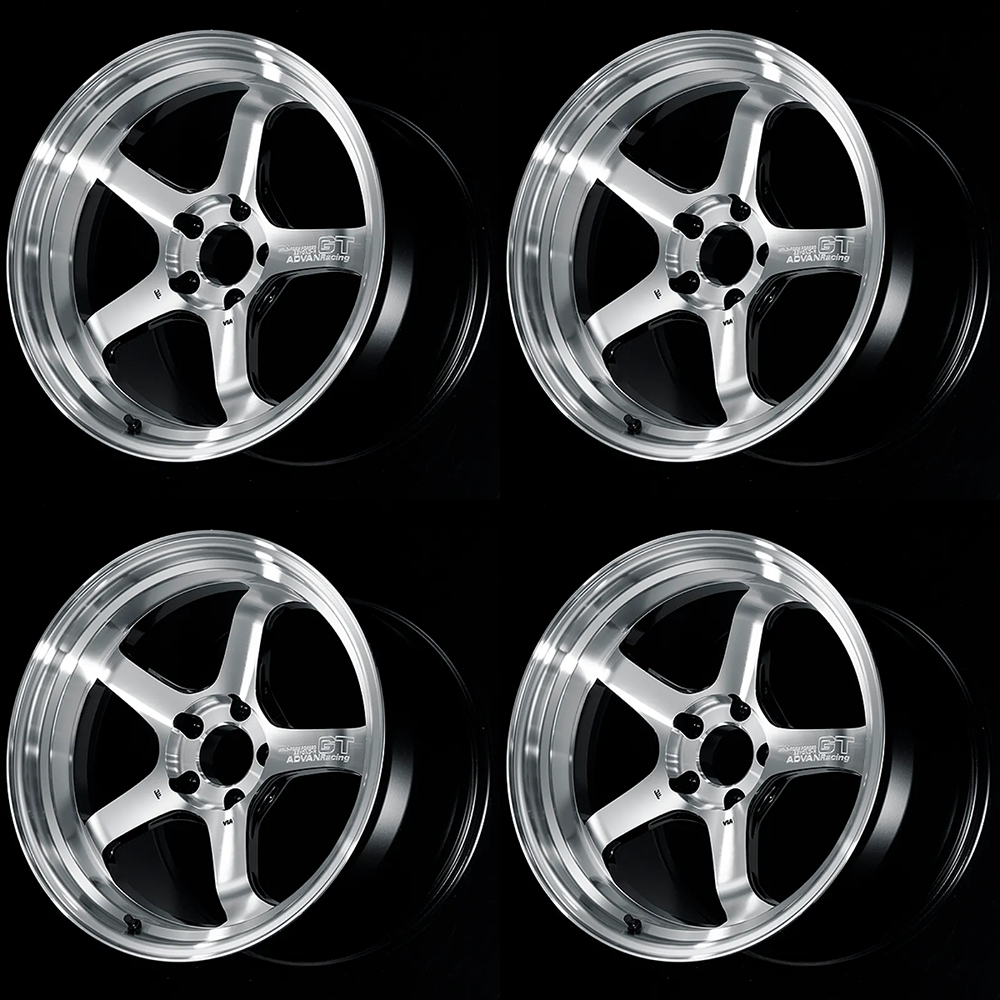 (set of 4) Advan GT Beyond-R Machining/Diamond Cutting | 18x10" +35mm | 5x114.3mm Wheel