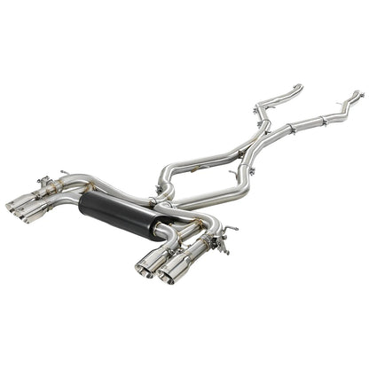 aFe MACH Force-XP 3.5in SS Cat-Back Exhaust | BMW X5 M/F86 X6 M (15-18) (49-36341-P)