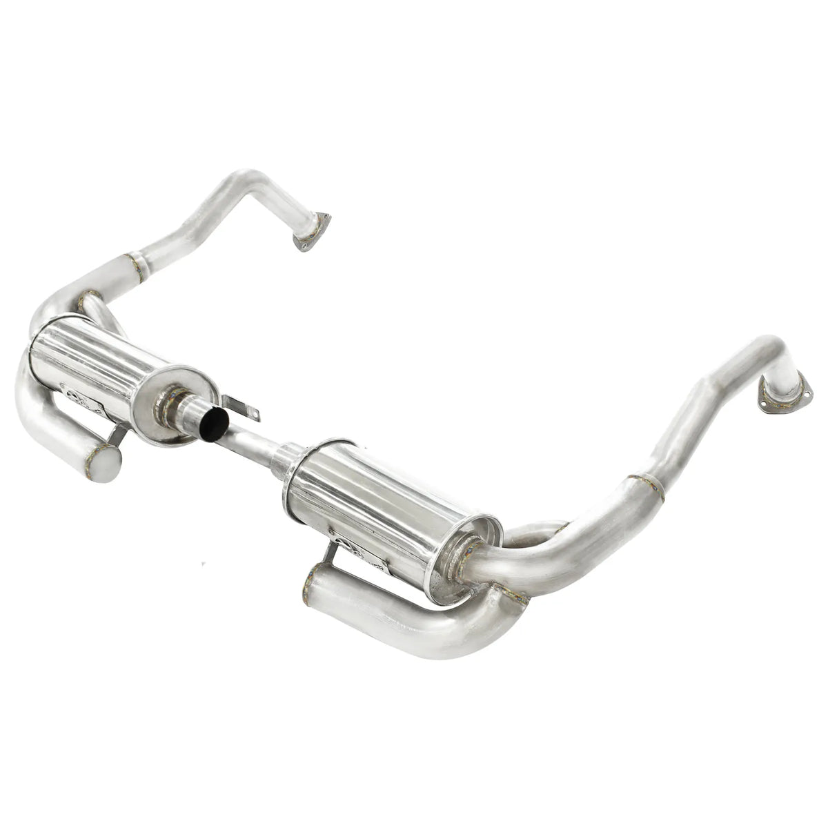aFe 2in to 2-1/2in Stainless Steel Cat-Back Exhaust System | Porsche Boxster S (05-08) (49-36411)