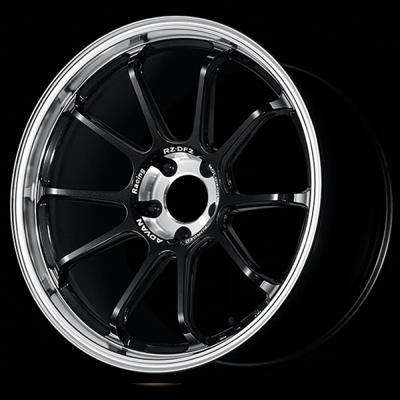 Advan RZ-DF2 Diamond Cut/Racing Titanium Black | 19x10.5" +32mm | 5x120mm Wheel