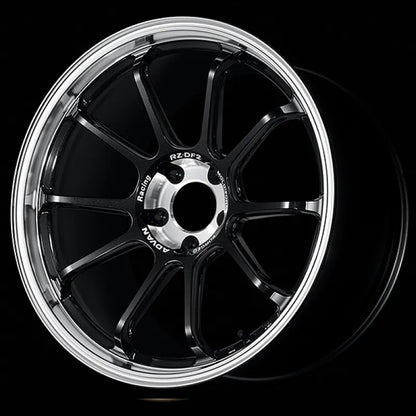 Advan RZ-DF2 Diamond Cut/Racing Titanium Black | 19x10.5" +32mm | 5x120mm Wheel