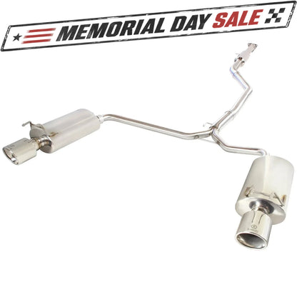 aFe Takeda 2-1/2in to 1-3/4in SS Dual Cat-Back Exhaust | Honda Accord LX/EX/EX-L (13-17) (49-36605)