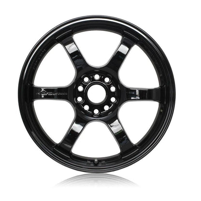 Gram Lights 57DR 18x10.5 +22 5x114.3 Glossy Black (SET)