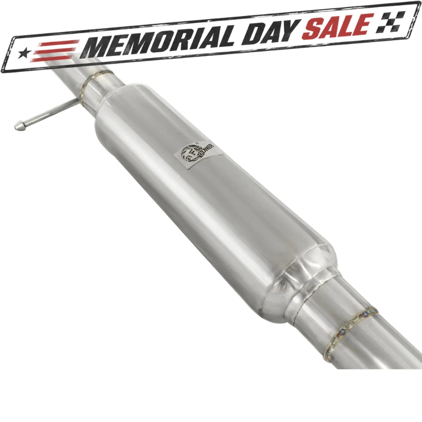 aFe Takeda 2-1/2in SS Mid-Pipe | Honda Accord V6 (13-14, 16-17) (49-36608)