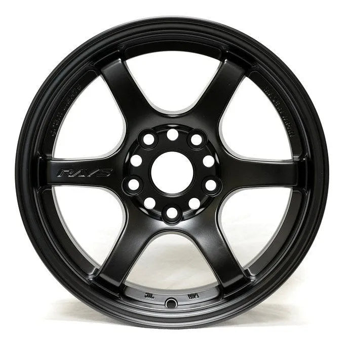 Gram Lights 57DR 15x8 +35 4x100 Semi Gloss Black (SET)