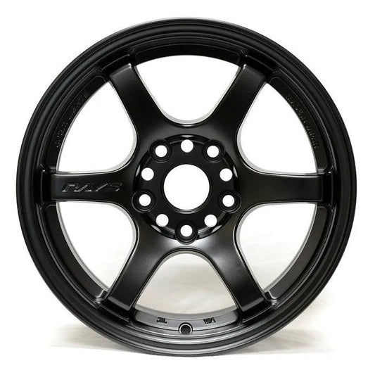 Gram Lights 57DR 15x8 +35 4x100 Semi Gloss Black (SET)