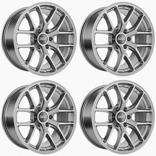 (set of 4) BBS TS-P Satin Silver | 18x9" +0mm | 6x135mm Wheel