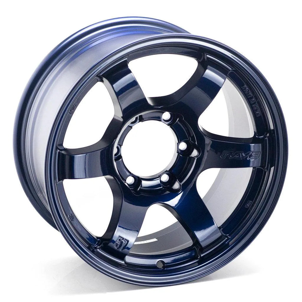 Gram Lights 57DR-X 18x9 +0 6x139.7 Eternal Blue Pearl (SET)