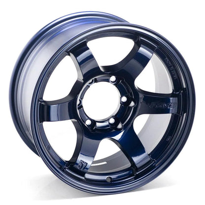 Gram Lights 57DR-X 18x9 +0 6x139.7 Eternal Blue Pearl (SET)