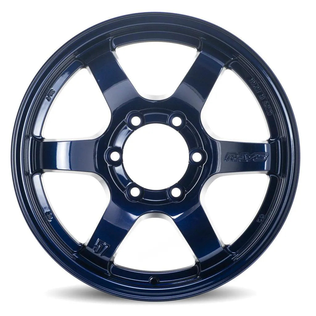Gram Lights 57DR-X 18x9 +0 6x139.7 Eternal Blue Pearl (SET)