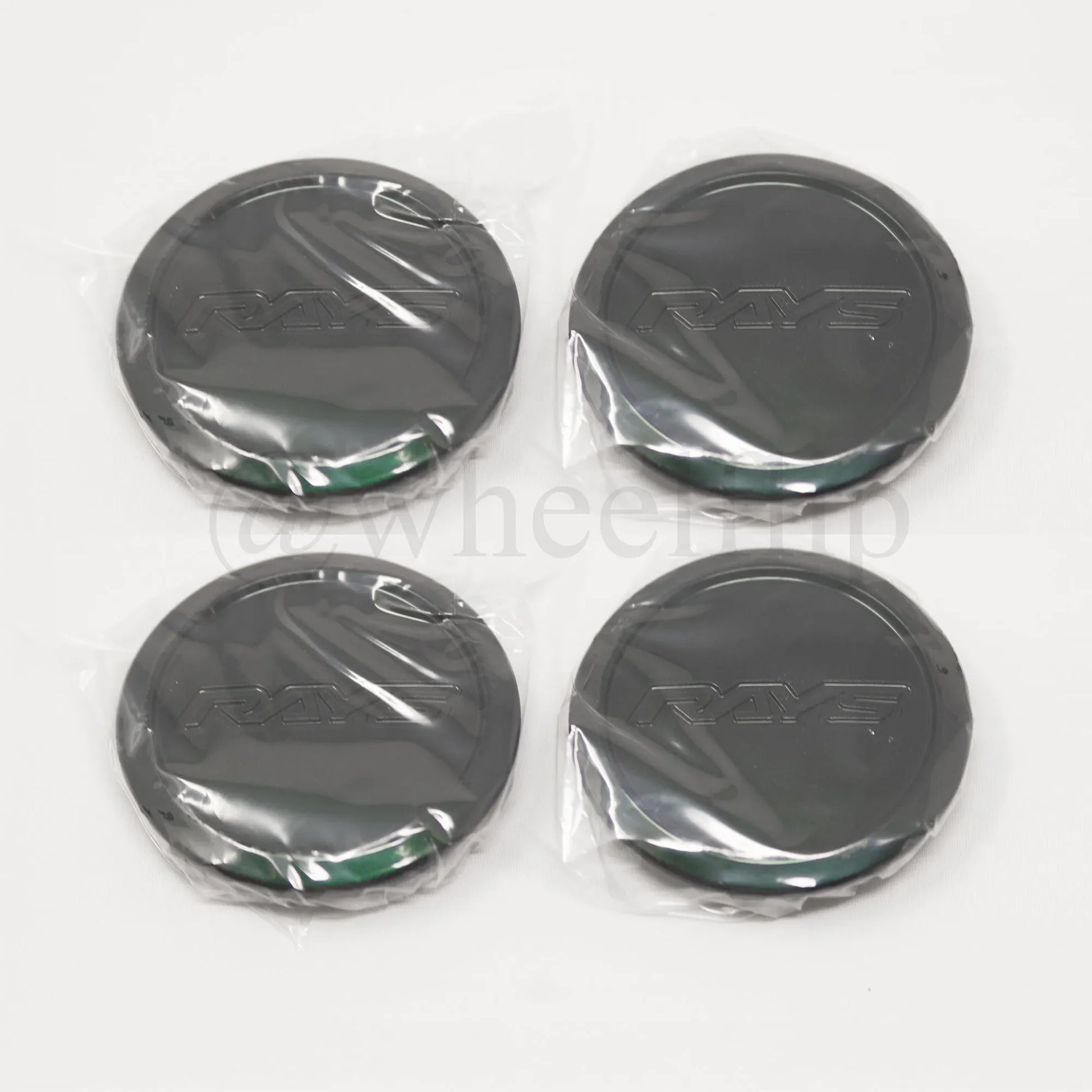 Rays Volk Racing Low Type Center Cap - Racing Green (SET)
