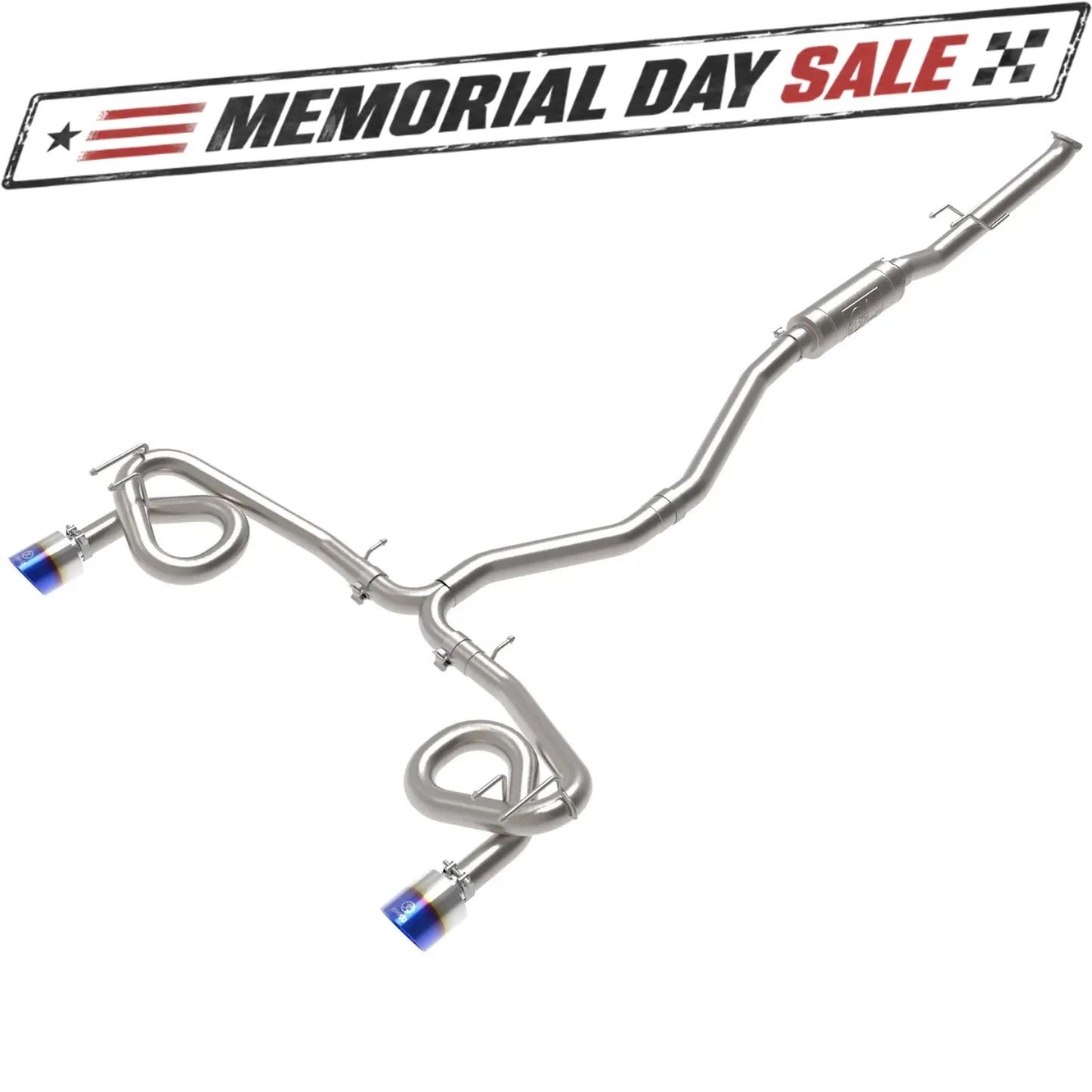 aFe Takeda 2.5-3in SS Cat-Back Exhaust | Honda Civic Si (22+) (49-36630-P)